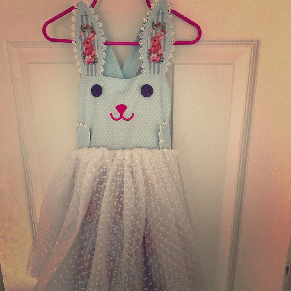 Be Girl Clothing Betsy Blue Bunny Dress